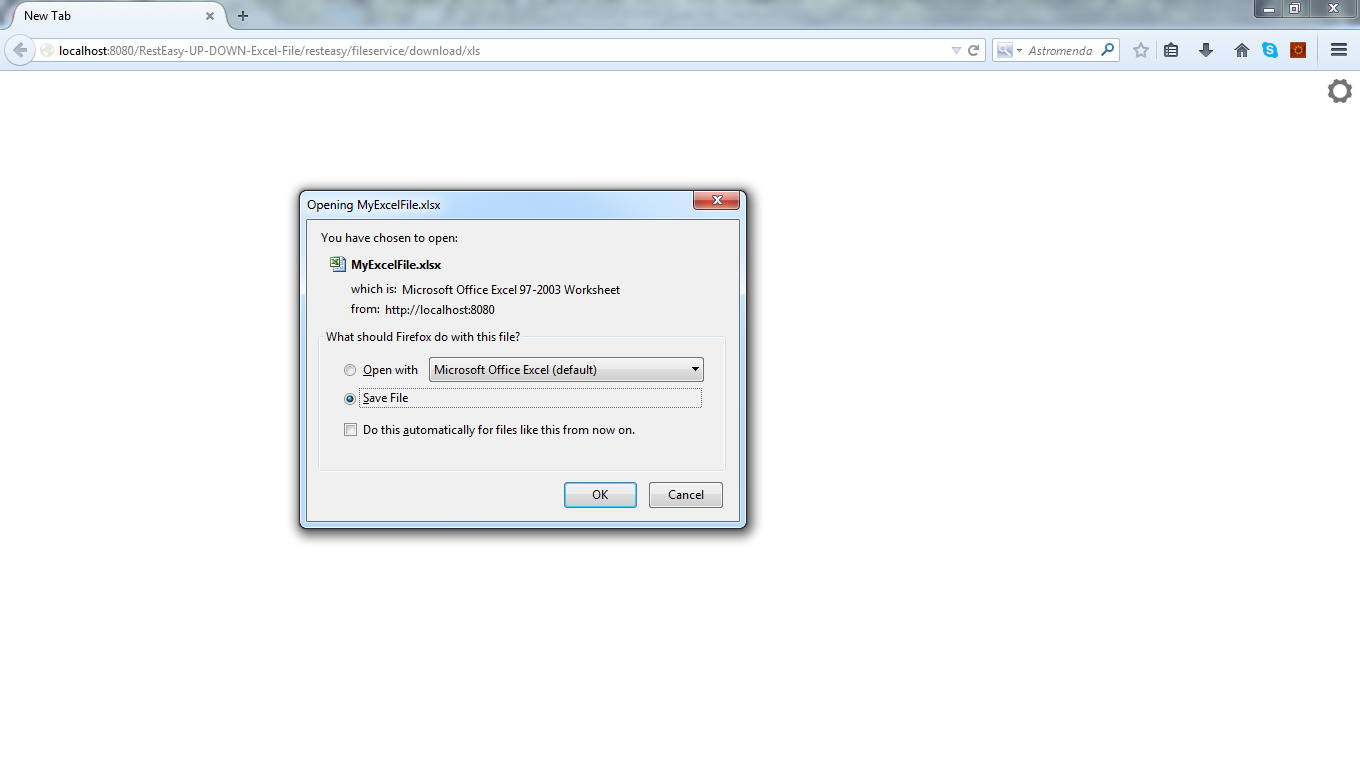 RestEasy JAXRS web service for uploading/downloading Excel file