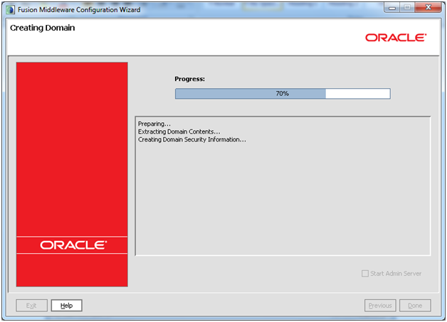 24_Oracle_Weblogic_12c_Installation_domain_creation_final_create_in_progress