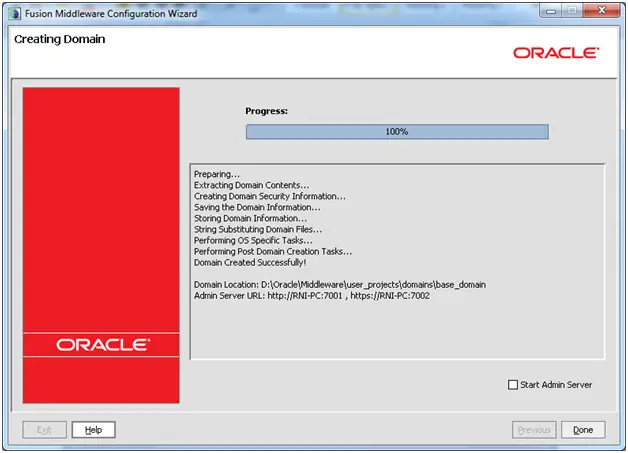 25_Oracle_Weblogic_12c_Installation_domain_creation_final_create_complete