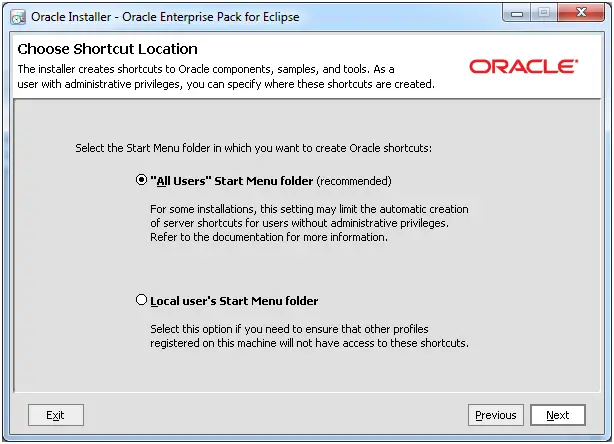 9_Oracle_Weblogic_12c_Installation_shortcut