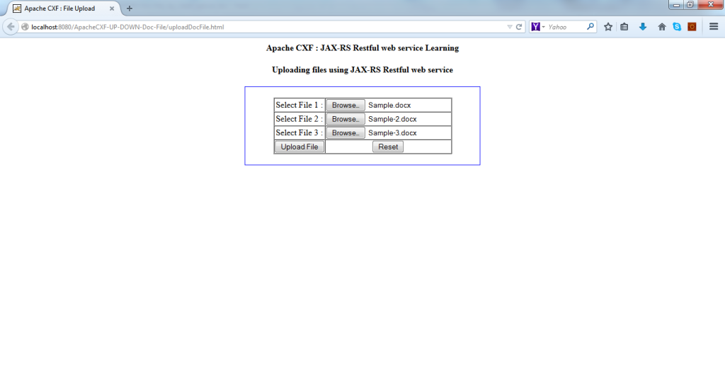 Apache CXF: JAX-RS Restful web service for uploading ...