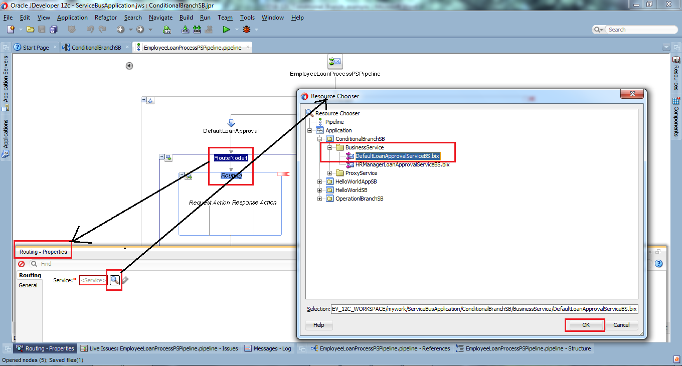 Oracle OSB 12c: Conditional Branch example - BenchResources.Net