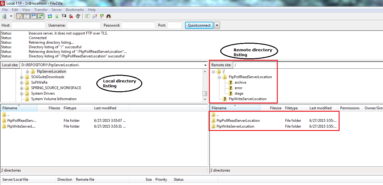 how to setup filezilla server router