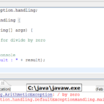 Java - try-catch block with example - BenchResources.Net
