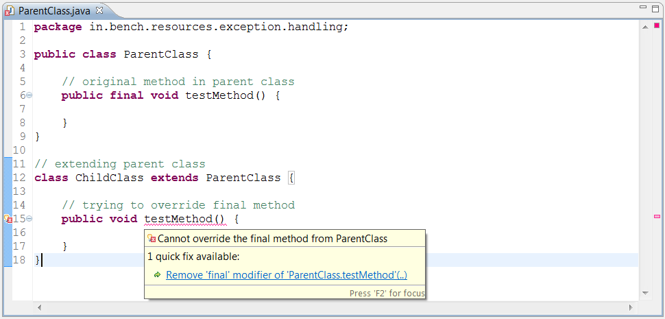 Java - final v/s finally v/s finalize - BenchResources.Net