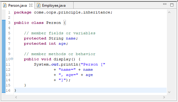 OOPs Principle in Java - BenchResources.Net
